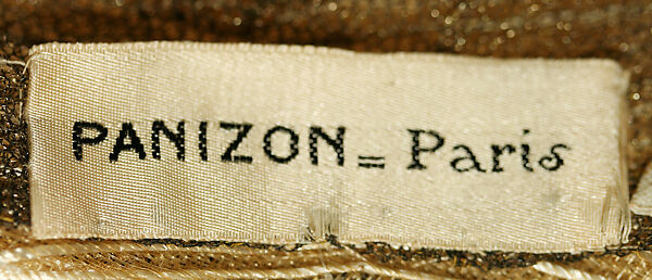 Hat, Madeleine Panizon (French), horsehair, metallic net, French