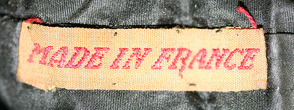 Toque, Jean Patou (French, 1880–1936), wool, silk, French