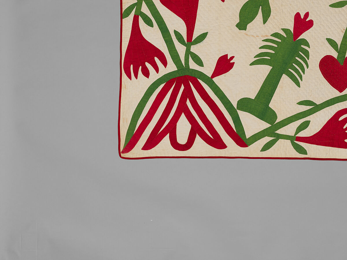 Cat quilt, Unknown  , American (New York), Cotton, American