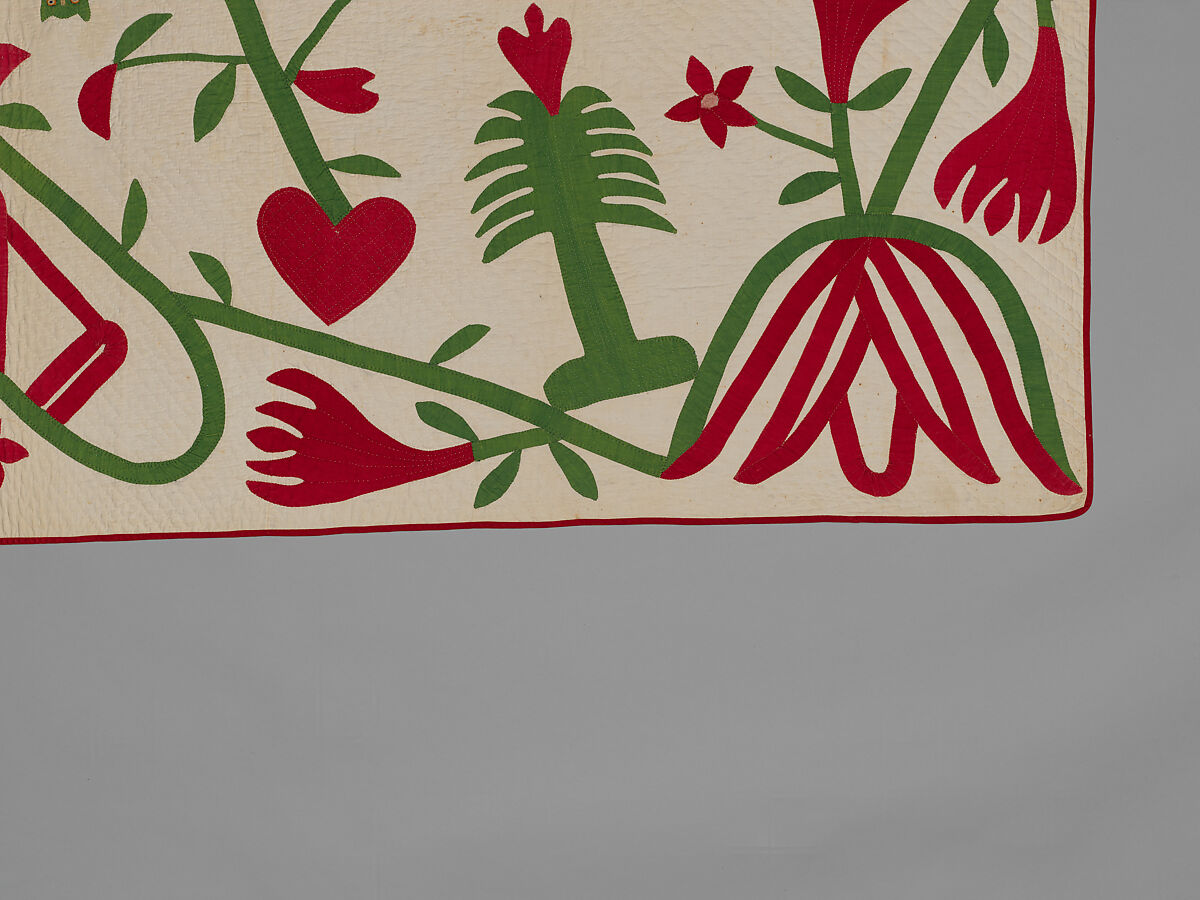 Cat quilt, Unknown  , American (New York), Cotton, American