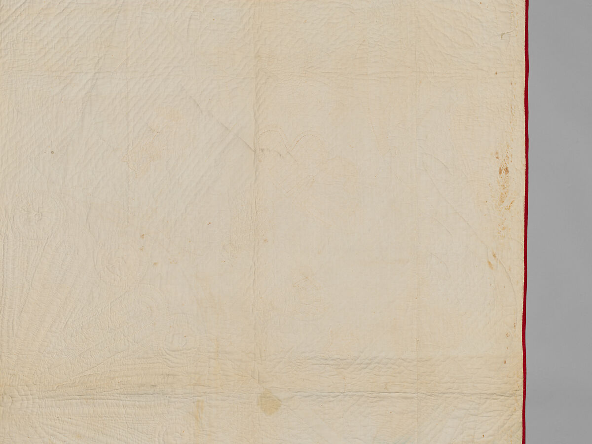 Cat quilt, Unknown  , American (New York), Cotton, American