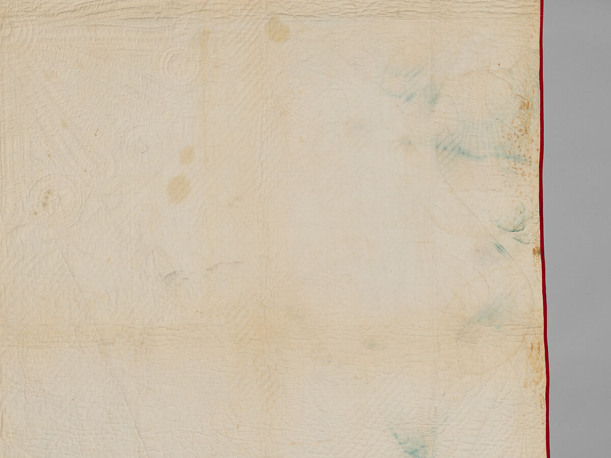 Cat quilt, Unknown  , American (New York), Cotton, American