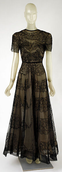 Dinner dress, House of Vionnet (French, active 1912–14; 1918–39), silk, French 