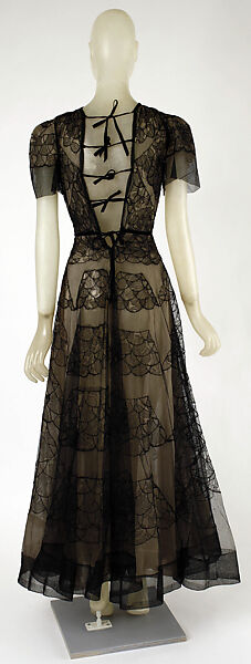 Dinner dress, House of Vionnet (French, active 1912–14; 1918–39), silk, French