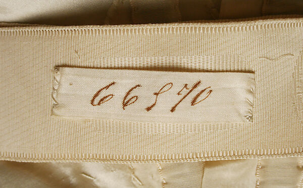 Ball gown, House of Worth (French, 1858–1956), silk, cotton, metallic thread, glass, metal, French