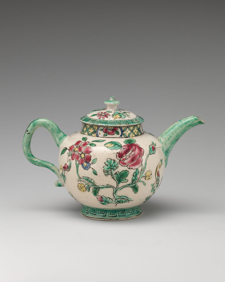 Teapot, Stoneware, British (American market)