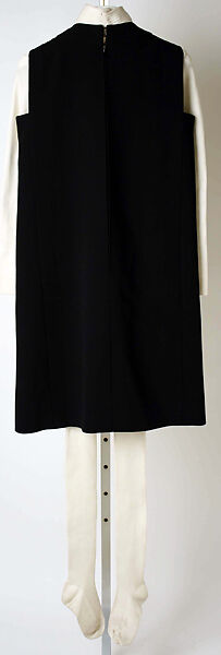 Ensemble, Pierre Cardin (French (born Italy), San Biagio di Callalta 1922–2020 Neuilly), wool, cotton, plastic, French