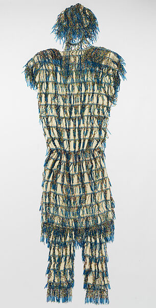 Ensemble, Norma Kamali (American, born 1945), nylon, glass, elastic, American 