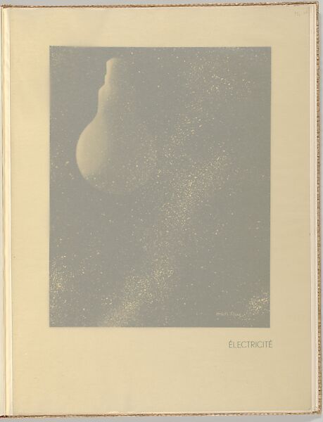 Électricité, Man Ray (American, Philadelphia, Pennsylvania 1890–1976 Paris), Photogravure