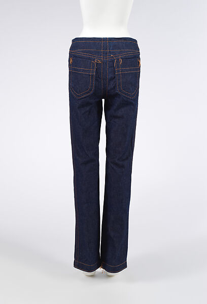 Jeans, Maison Margiela (French, founded 1988), cotton, metal, French