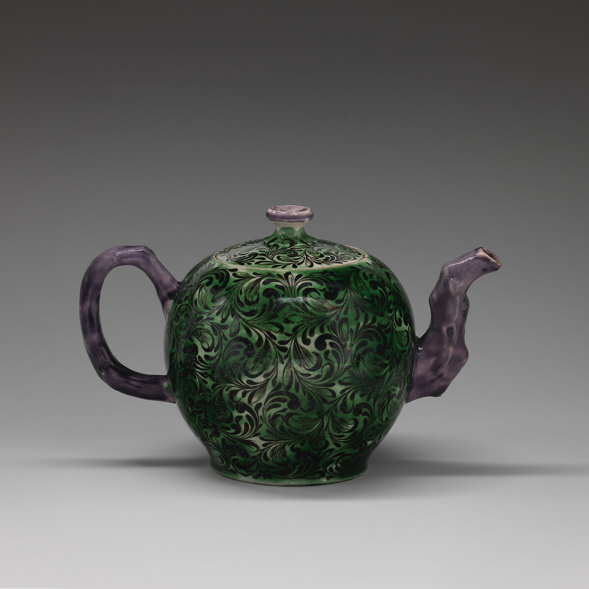 Teapot, Stoneware, British (American market)