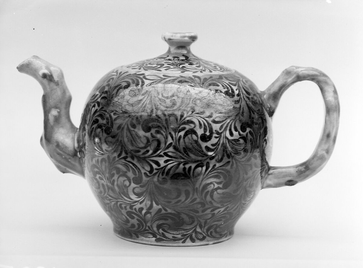 Teapot, Stoneware, British (American market)