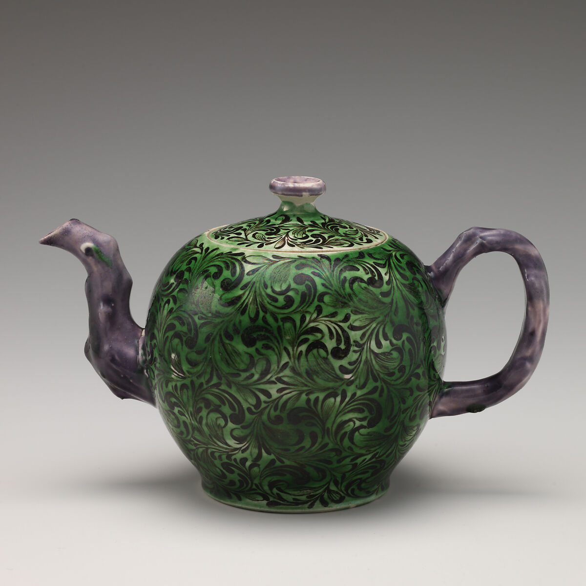 Teapot, Stoneware, British (American market)