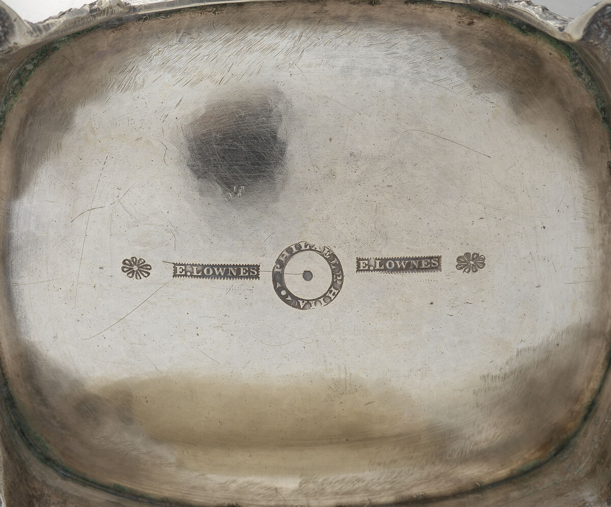 Covered Sauce Tureen, Edward Lownes (1792–1834), Silver, American