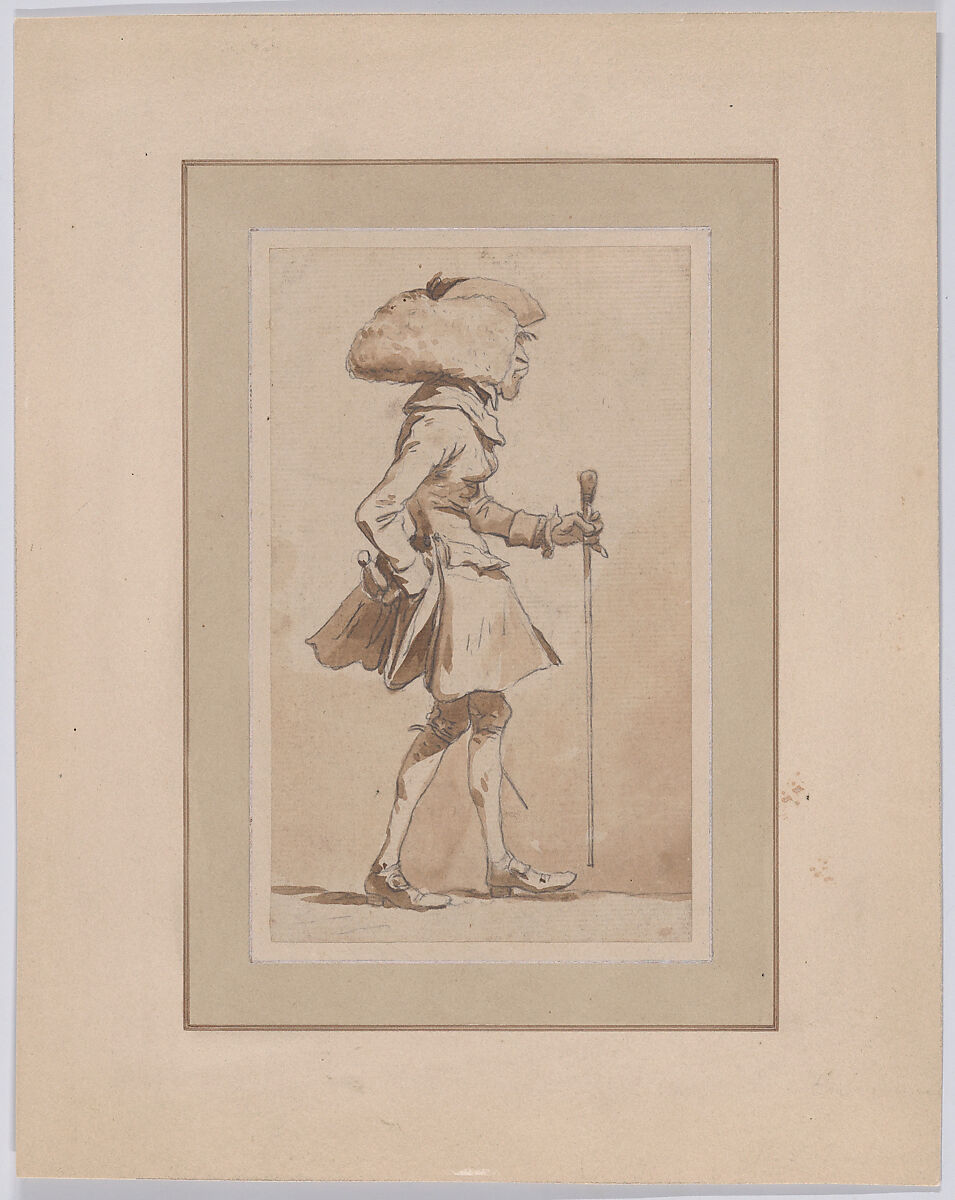 Design for "From Warwick Lane", Philippe Jacques de Loutherbourg (French, Strasbourg 1740–1812 London), Pen and brown ink, brush and brown wash, over graphite 