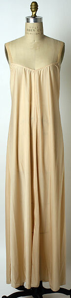 Evening dress, Holly Harp (American, born Buffalo, New York, 1939–1995 Los Angeles), (a, c) silk; (b) nylon, American