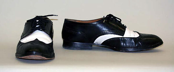 Zoot suit, (c) cotton; (d) silk; (f) leather, metal (g) elastic, leather, metal; (h) wool; (i, j) leather, American