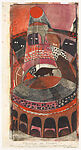 Plaza de Toros, Lill Tschudi  Swiss, Linocut