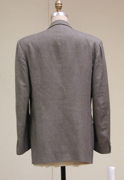 Suit, Giorgio Armani (Italian, founded 1974), cotton, linen, Italian