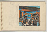 Sketchbook, with preparatory sketches for Jazz Band, Sword Drill, and Clive Brook, Lill Tschudi (Swiss, Schwanden 1911–2004 Schwanden), Watercolor, pencil, and gouache