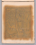 Sketchbook, with preparatory sketches for Workmen, Dancers, Slalom, Bells, People coming out of church, Life Class, Lill Tschudi (Swiss, Schwanden 1911–2004 Schwanden), Watercolor, graphite, and gouache