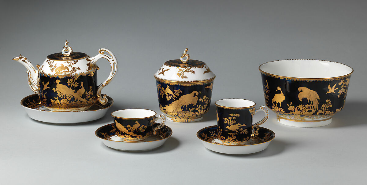 Teacup (one of 8) (part of a service), Chelsea Porcelain Manufactory (British, 1745–1784, Gold Anchor Period, 1759–69), Soft-paste porcelain, British, Chelsea