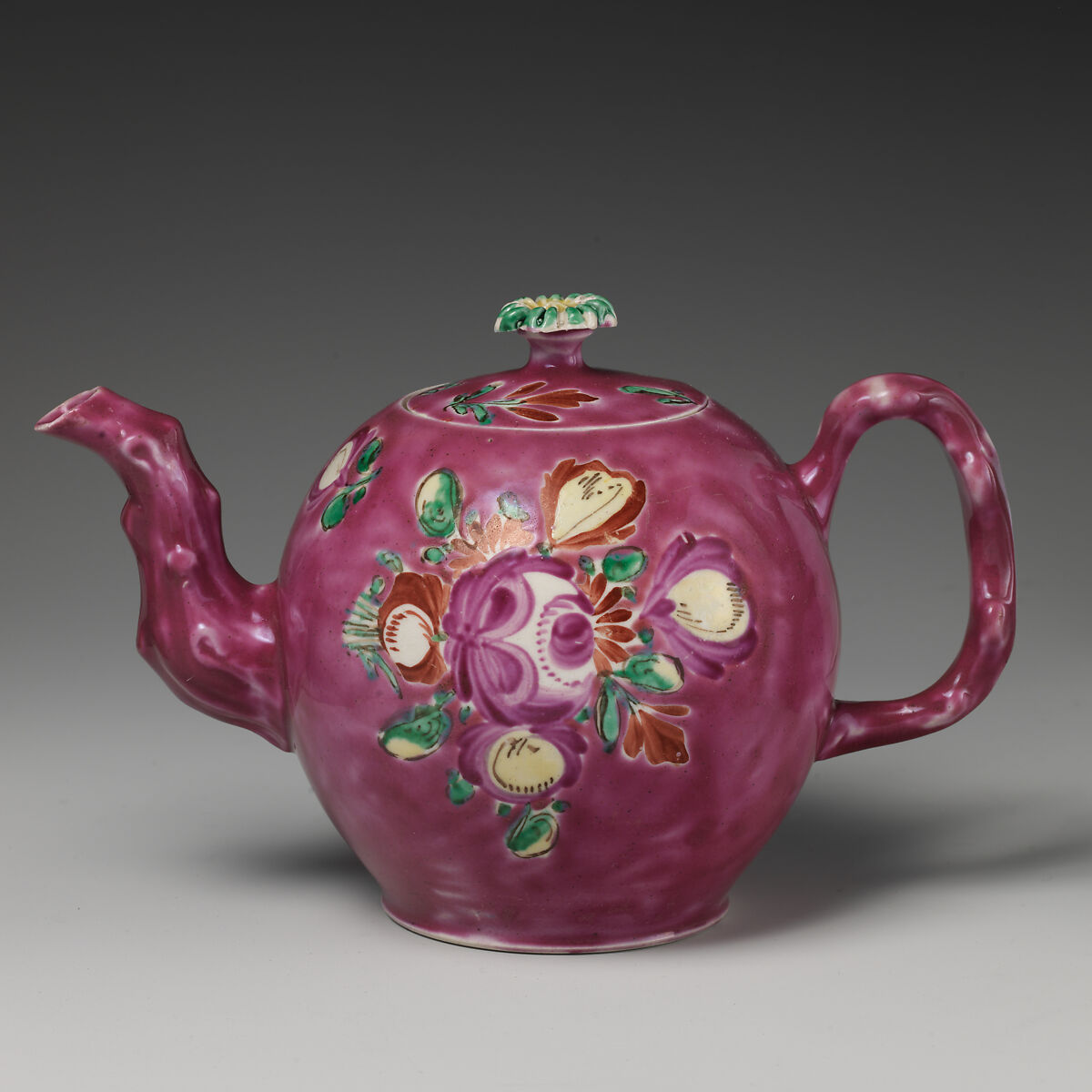 Teapot, Earthenware, British (American market)