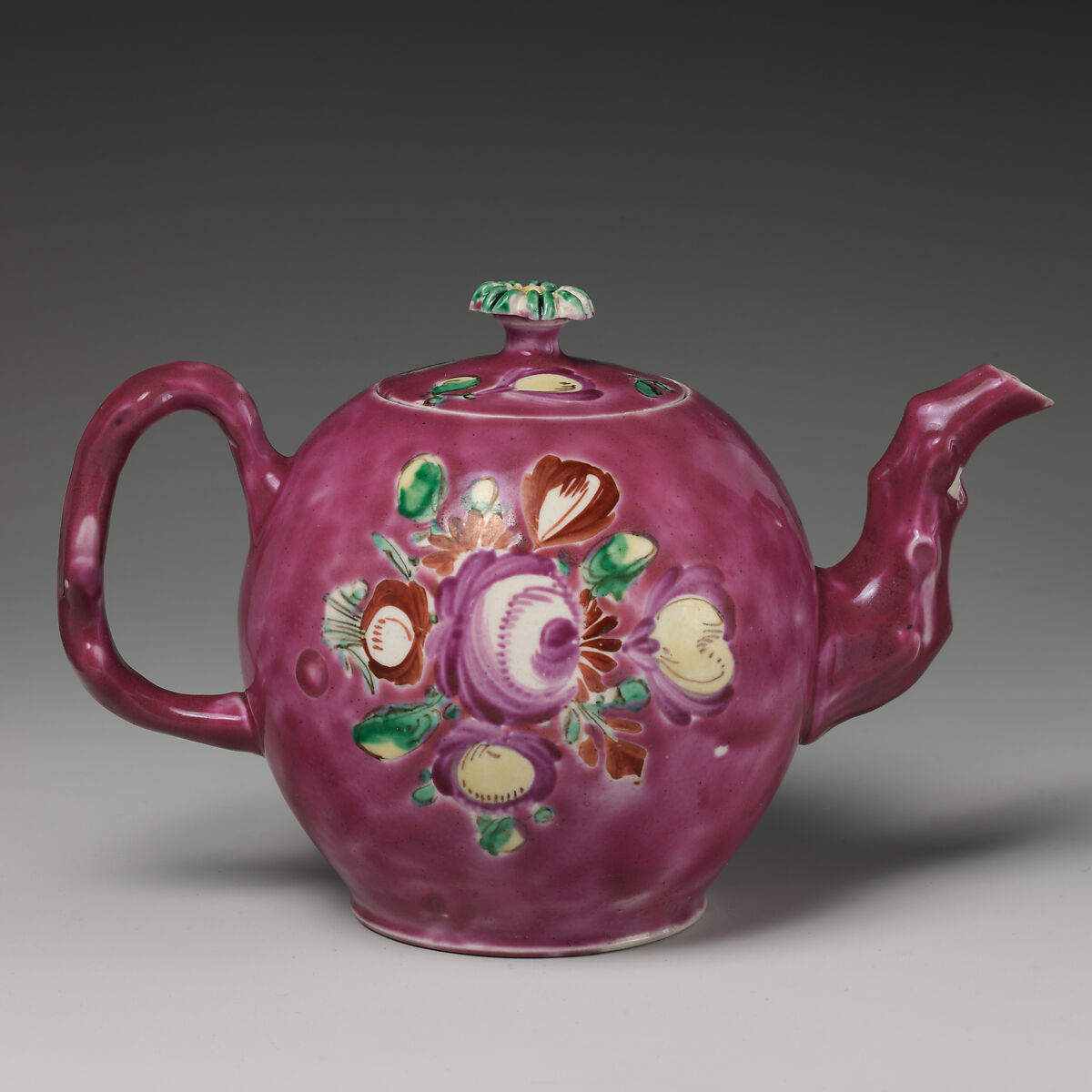 Teapot, Earthenware, British (American market)