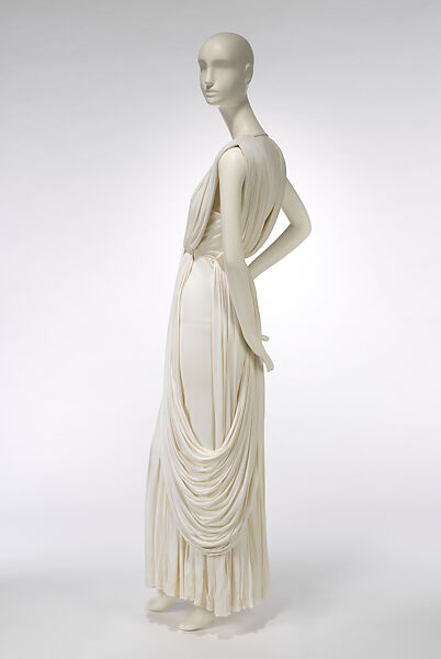 Evening dress, Madame Grès (Germaine Émilie Krebs) (French, Paris 1903–1993 Var region), silk, French