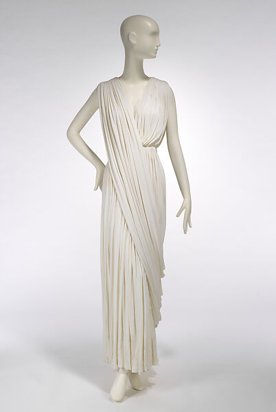 Evening dress, Madame Grès (Germaine Émilie Krebs) (French, Paris 1903–1993 Var region), silk, French 