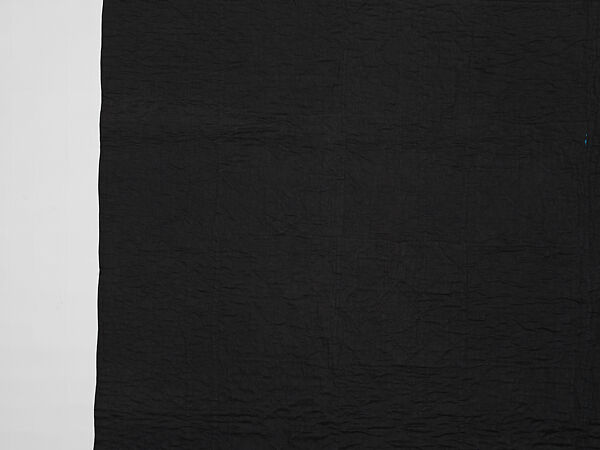 Tumbling Blocks quilt, Alma (?) Yoder (American (Kalona, Iowa)), Cotton, silk, and velvet, American