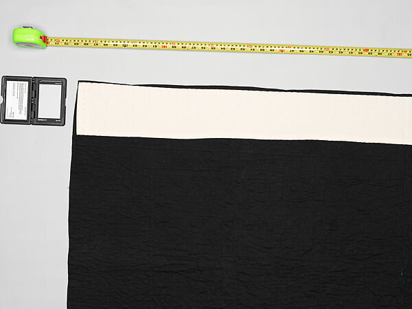 Tumbling Blocks quilt, Alma (?) Yoder (American (Kalona, Iowa)), Cotton, silk, and velvet, American