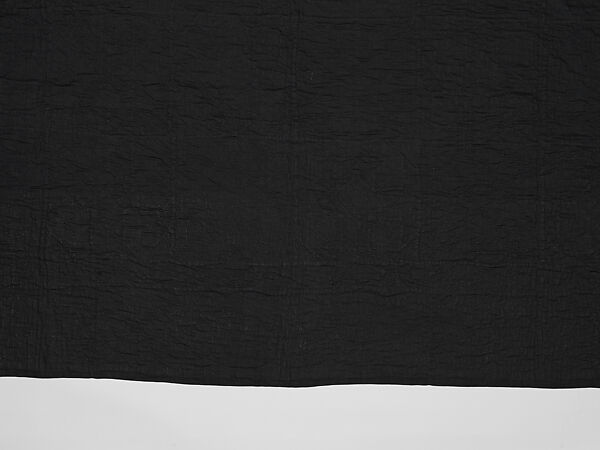 Tumbling Blocks quilt, Alma (?) Yoder (American (Kalona, Iowa)), Cotton, silk, and velvet, American