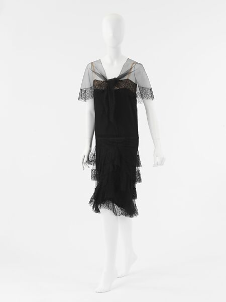 Evening ensemble, House of Chanel (French, founded 1910), silk, French 