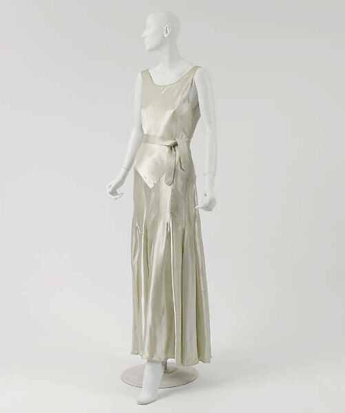Evening dress, House of Chanel (French, founded 1910), silk, French
