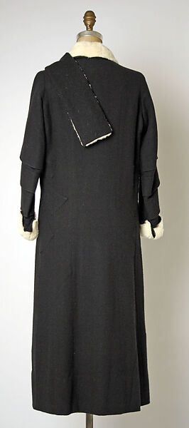Coat, House of Chanel (French, founded 1910), wool, fur, French