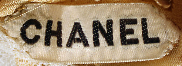 Evening dress, House of Chanel (French, founded 1910), silk, metal, French