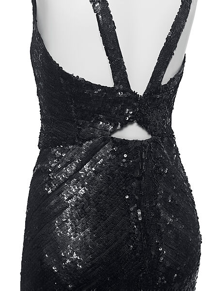 Evening ensemble, House of Chanel (French, founded 1910), silk, rayon, plastic, French