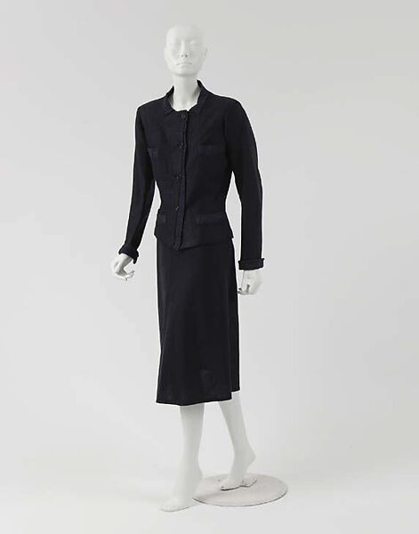 Suit, House of Chanel (French, founded 1910), linen, French