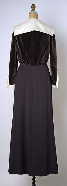Evening dress, House of Chanel (French, founded 1910), silk, French