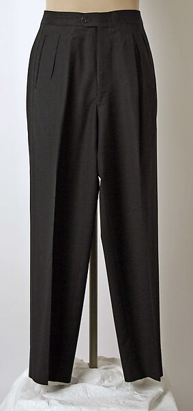 Tuxedo, Giorgio Armani (Italian, founded 1974), wool, silk, Italian