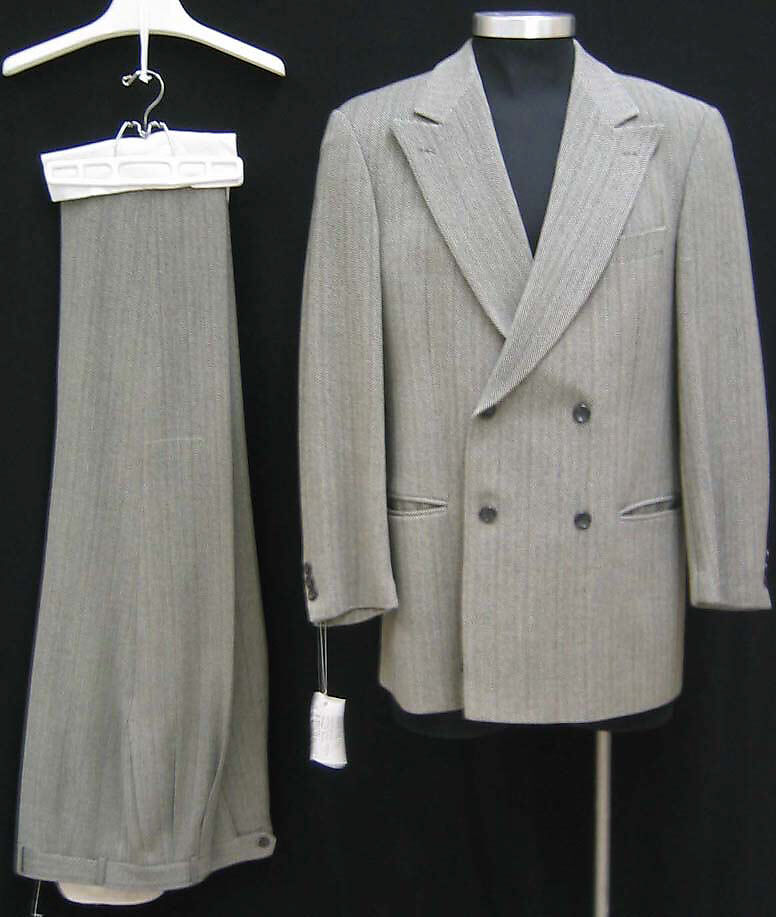 Suit, Hugo Boss (German, founded 1923), wool, German 