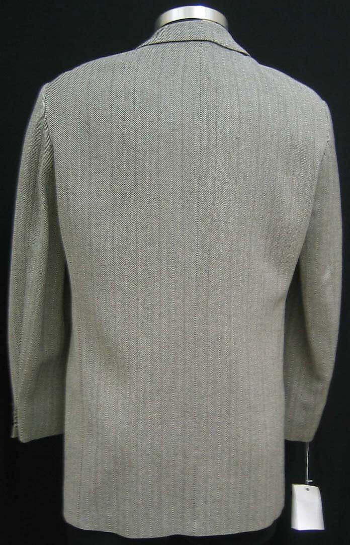 Suit, Hugo Boss (German, founded 1923), wool, German