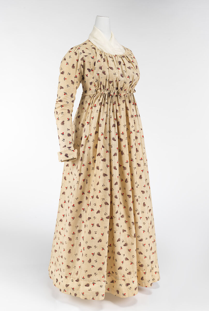 Dress, Cotton, French