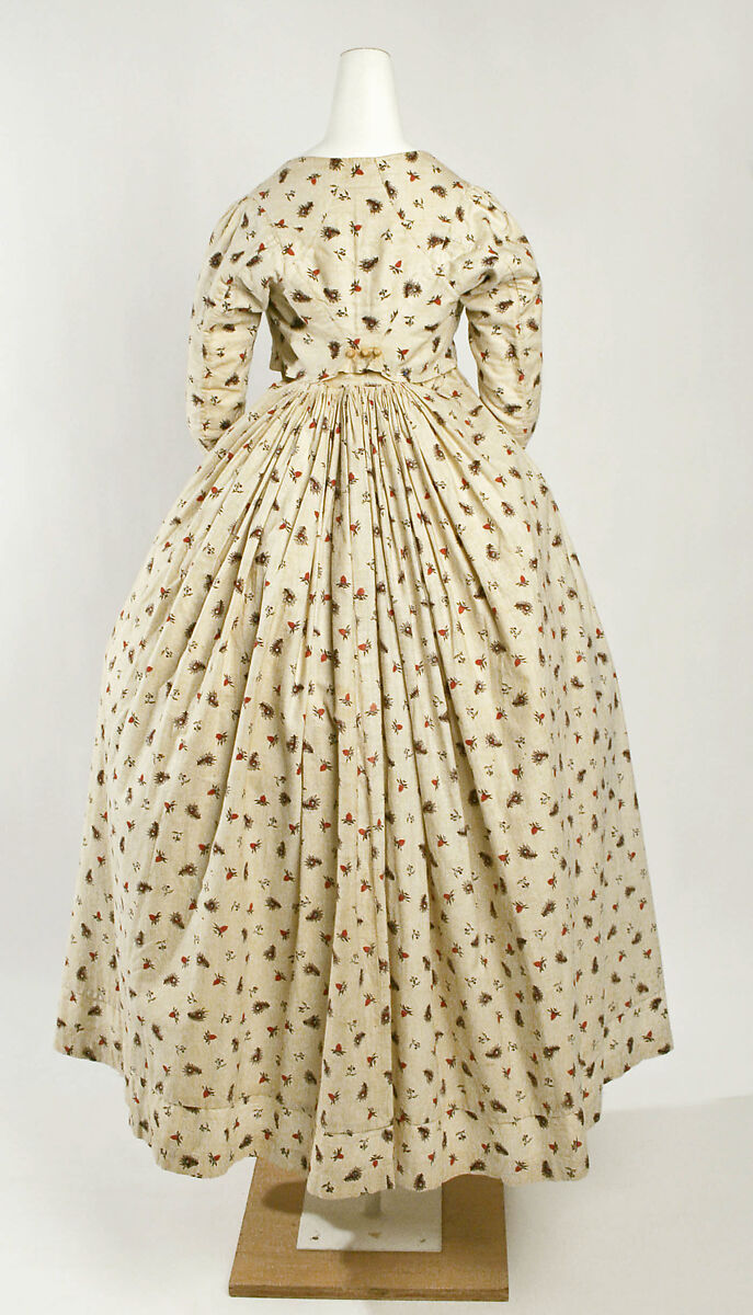 Dress, Cotton, French