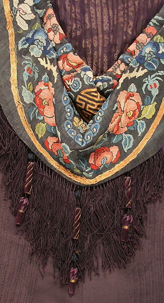 Dress, Maison Margaine-Lacroix (French, active 1889–1929), silk, French