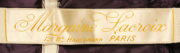 Dress, Maison Margaine-Lacroix (French, active 1889–1929), silk, French