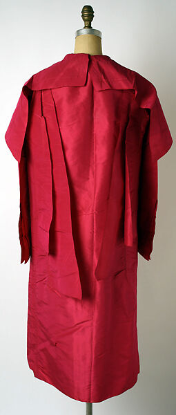 Evening coat, House of Chanel (French, founded 1910), silk, French