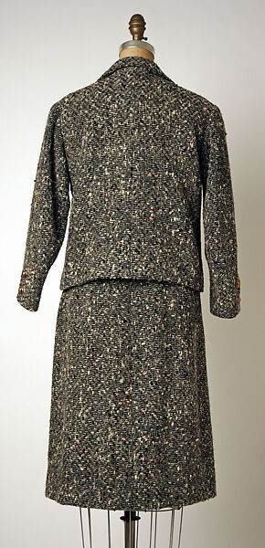 Suit, House of Chanel (French, founded 1910), wool, French