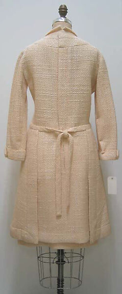 Dress, House of Chanel (French, founded 1910), wool, French